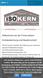 Mobile Screenshot of isokern.de